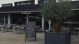 La brasserie - La façade du restaurant