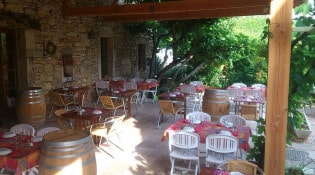 Auberge des Versanes - La terrasse 