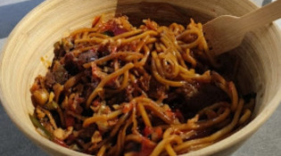 Bbq wok - Des pates