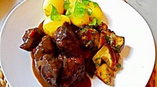 M&Moi - Boeuf bourguignon pommes vapeur