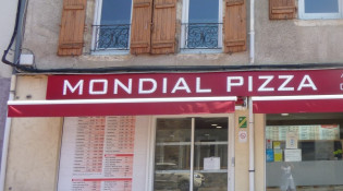 Mondial Pizza - La façade
