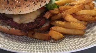 la passerelle - un burger