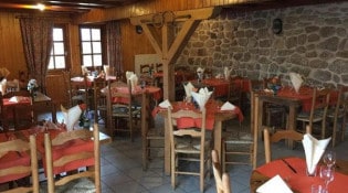 La baraque des bouviers - La salle de restauration