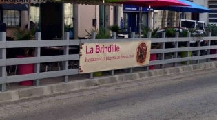 La brindille - La façade du restaurant