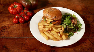 Signorizza - Une assiette burger