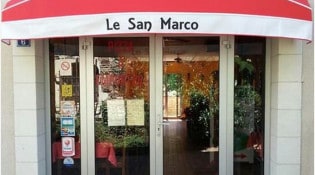 Le San Marco - La façade de la pizzeria