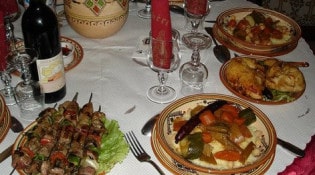 Restaurant le Berbère - Des assiettes
