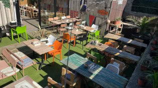 Le Rockambol - La terrasse