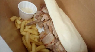 Delice Kebab - Un sandwich