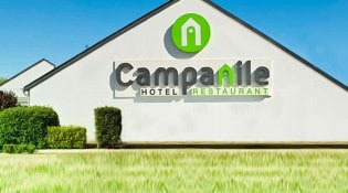 Campanile - La façade du restaurant