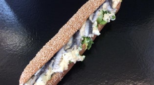 La Fontaine des Saveurs - Un sandwiche