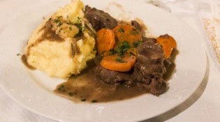 Le Vulcano - Un plat