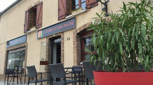 Le temps d'une pause - La façade du restaurant
