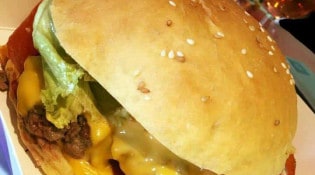 Pizza Montano - Un burger