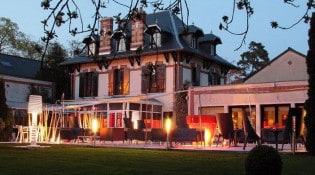 Assiette Champenoise - Le restaurant et sa terrasse