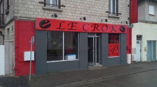 Le Crok - La façade du restaurant