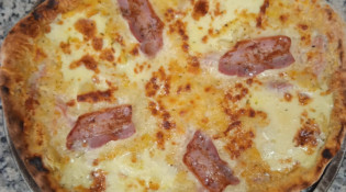 Stregone pizza - Une pizza montagnarde