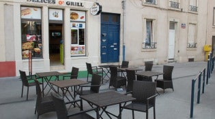 Délices O' Grill - La façade du restaurant