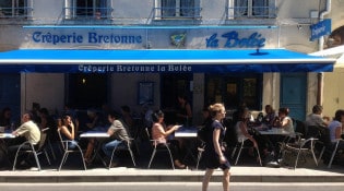 La Bolée - La façade du restaurant