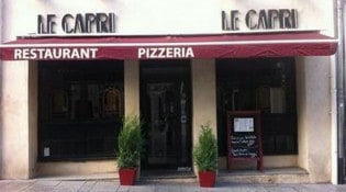 Le Capri - la façade