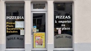 Sole Mio - La façade du restaurant