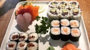 Sushi Kōbe - Un plat