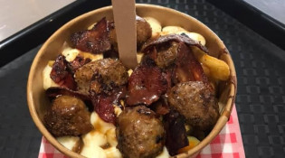 Tabarnak - La bouboule aux boulettes de Bœuf fumées maison