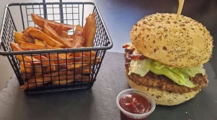 P'tite Pause Sandwich - Un burger, frites