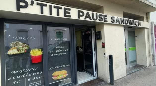 P'tite Pause Sandwich - La façade