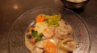 Bretzel et mirabelle - Blanquette de veau