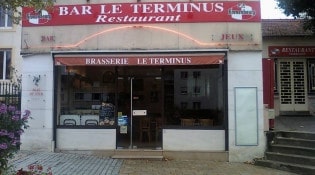 Le Terminus - La façade du restaurant