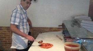 La Ruota - La préparation pizza
