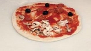 La Ruota - Une pizza