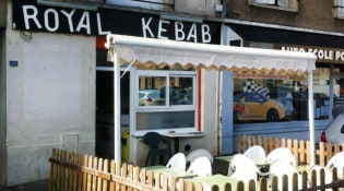 Royal Kebab - La façade du restaurant