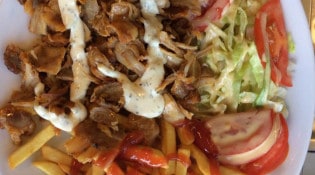 Royal Kebab - Une assiette kebab 