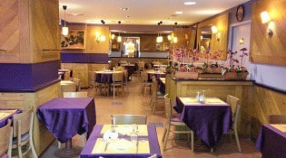 Comptoir de Maitre Kanter - La salle de restauration 