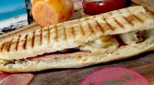 Kroque Créole - Panini bouchons.