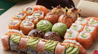 Eat sushi - Un plateau repas