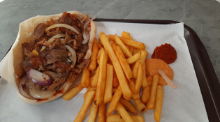 Le Marrakech - tacos avec des frites
