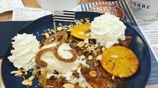 Crêperie du Port - Crêpe suzette