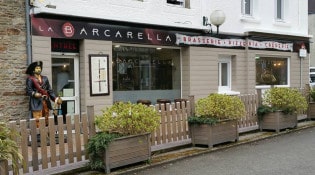 La Barcarella - La façade du restaurant