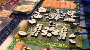 Le grand aigle - Le buffet