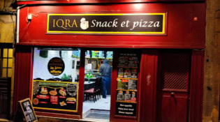 Iqra snack et pizza - La façade