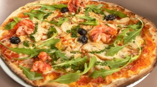 Les Moulins Bleus - Pizza topluxe