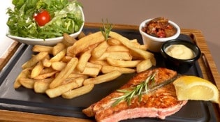 Les Moulins Bleus - Filet de Saumon