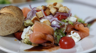 Gusto Pizza - Une salade