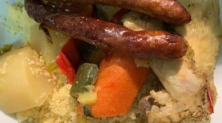 Restaurant Administratif - un couscous