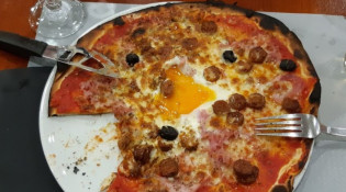 Le Lion d'Or - Une pizza