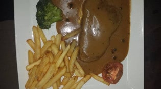 Le relais du Morvan - Pavé de rumsteck sauce au poivre