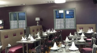 Le relais du Morvan - La salle de restauration 